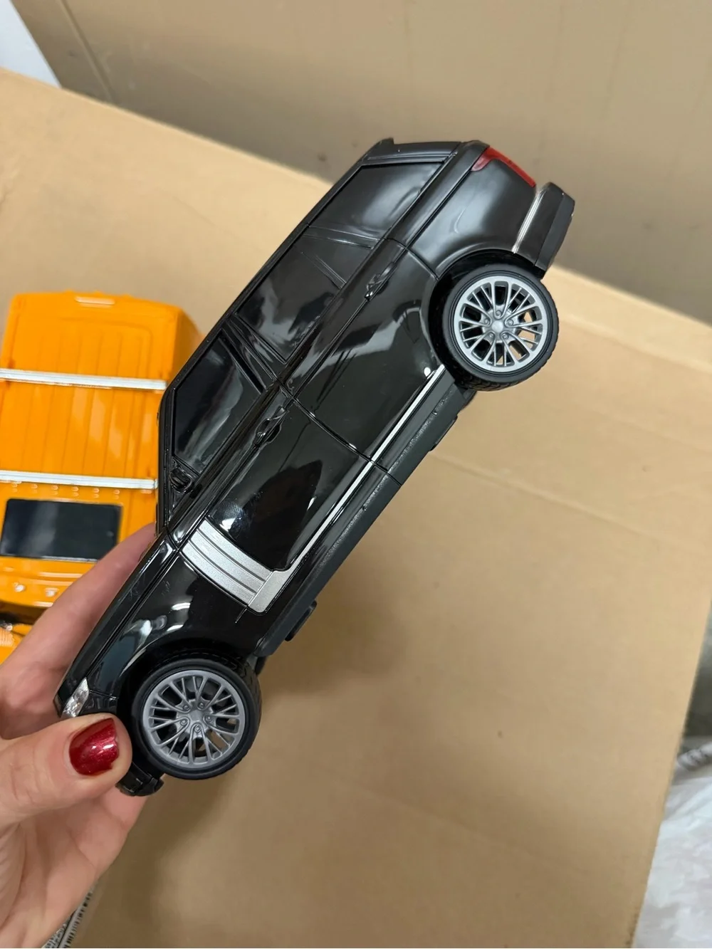 Kids Toy Off-Road SUV Toy Truck - Yellow and Black